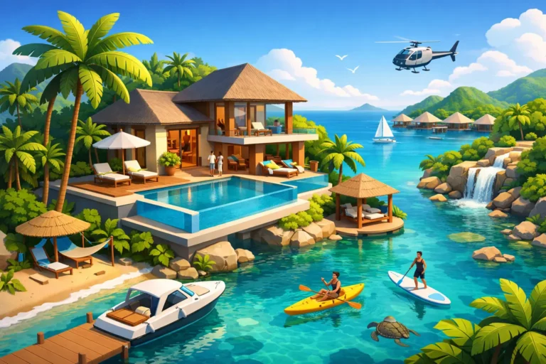 Private Tropical Sanctuary Holiday Guide