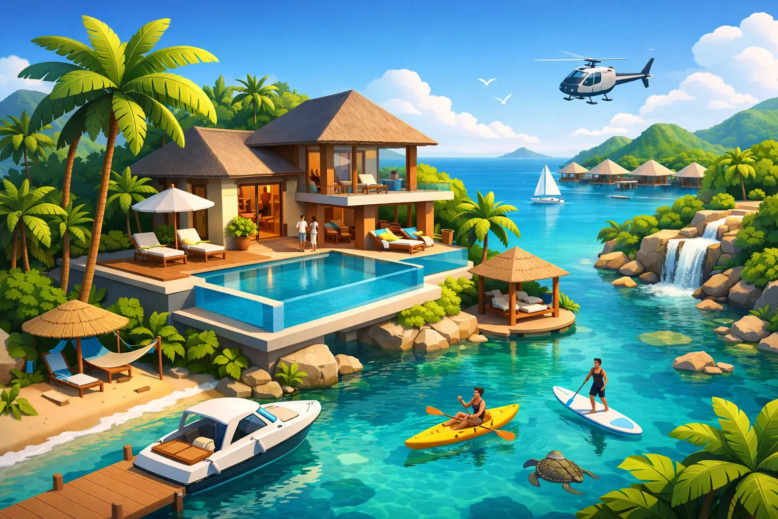 Private Tropical Sanctuary Holiday Guide
