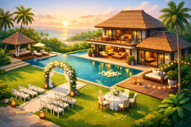 Choosing a Bali Villa for Small Wedding