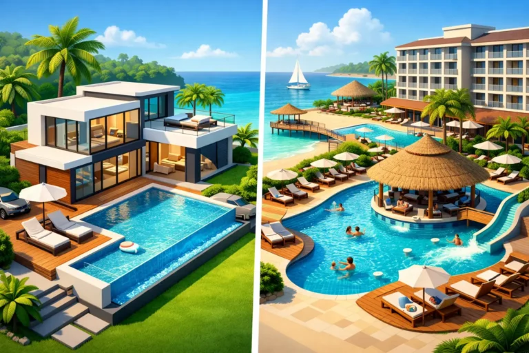 Private Villa vs Resort: Which Is Right?