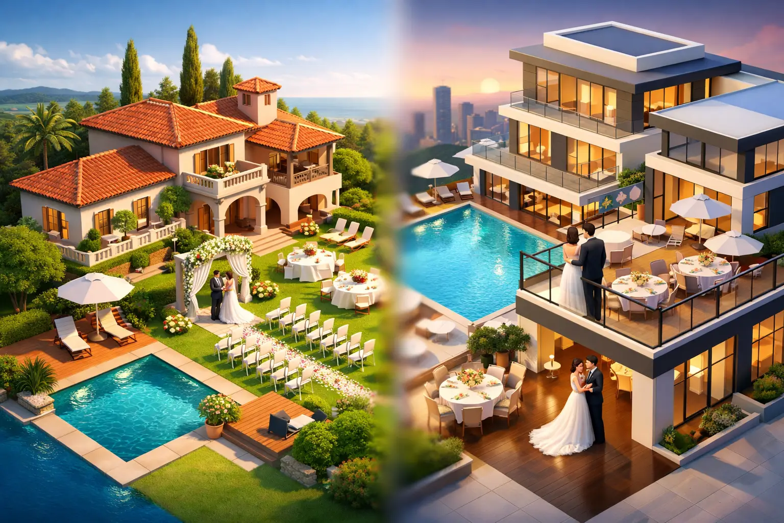 Wedding Villa vs Hotel: Which Feels More Personal?