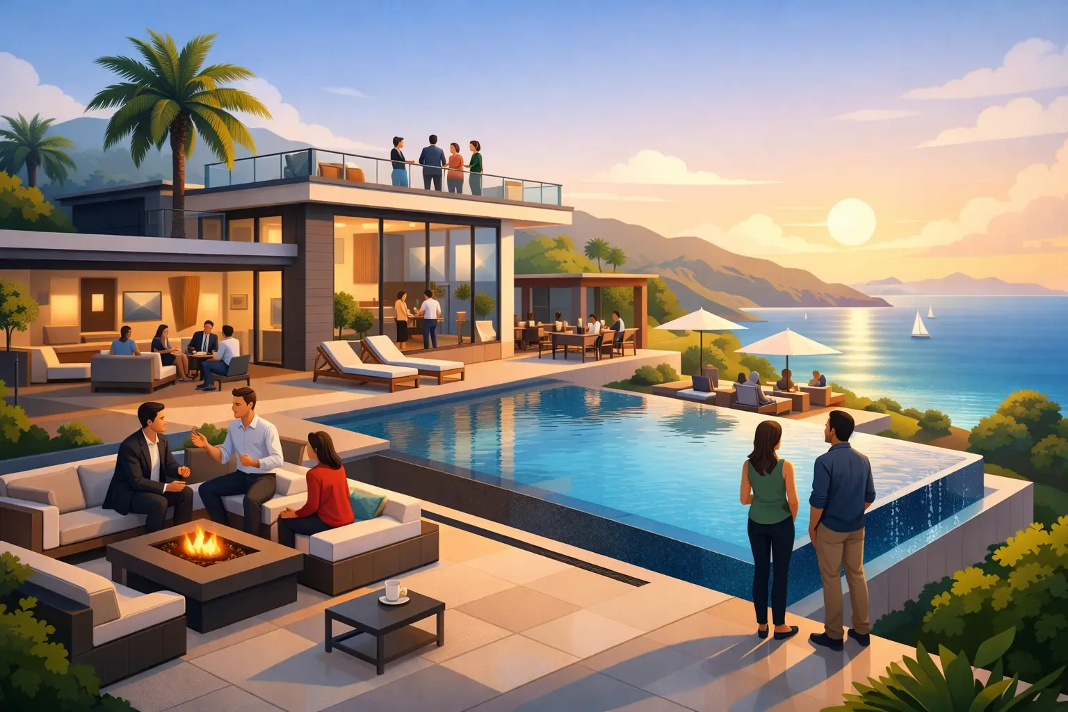 Why a Corporate Retreat Villa Changes the Room