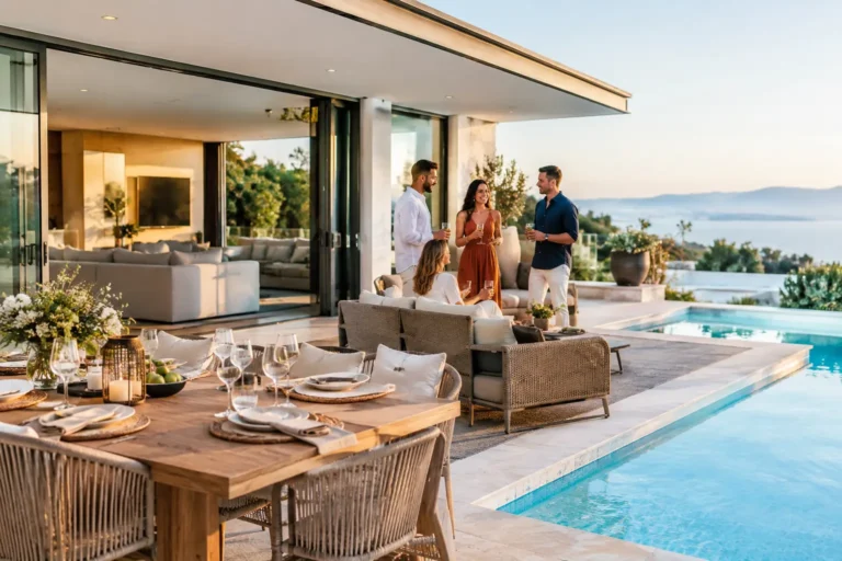 Best Villa Spaces for Entertaining Guests