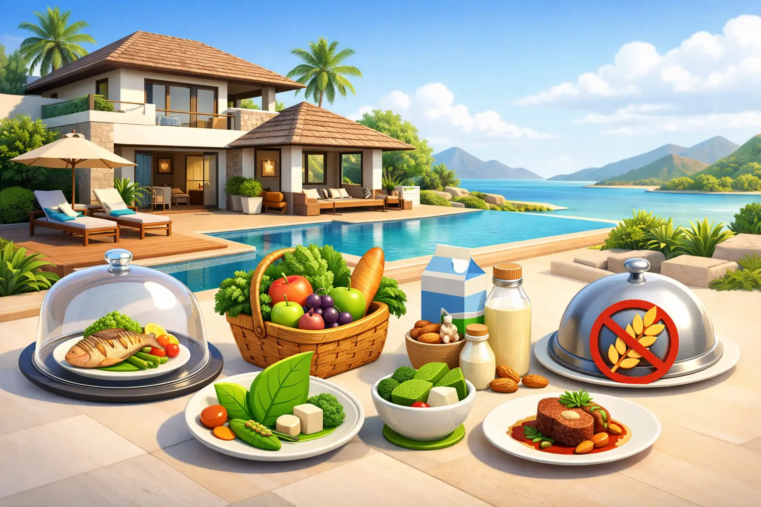 Do Villas Accommodate Dietary Needs Well?